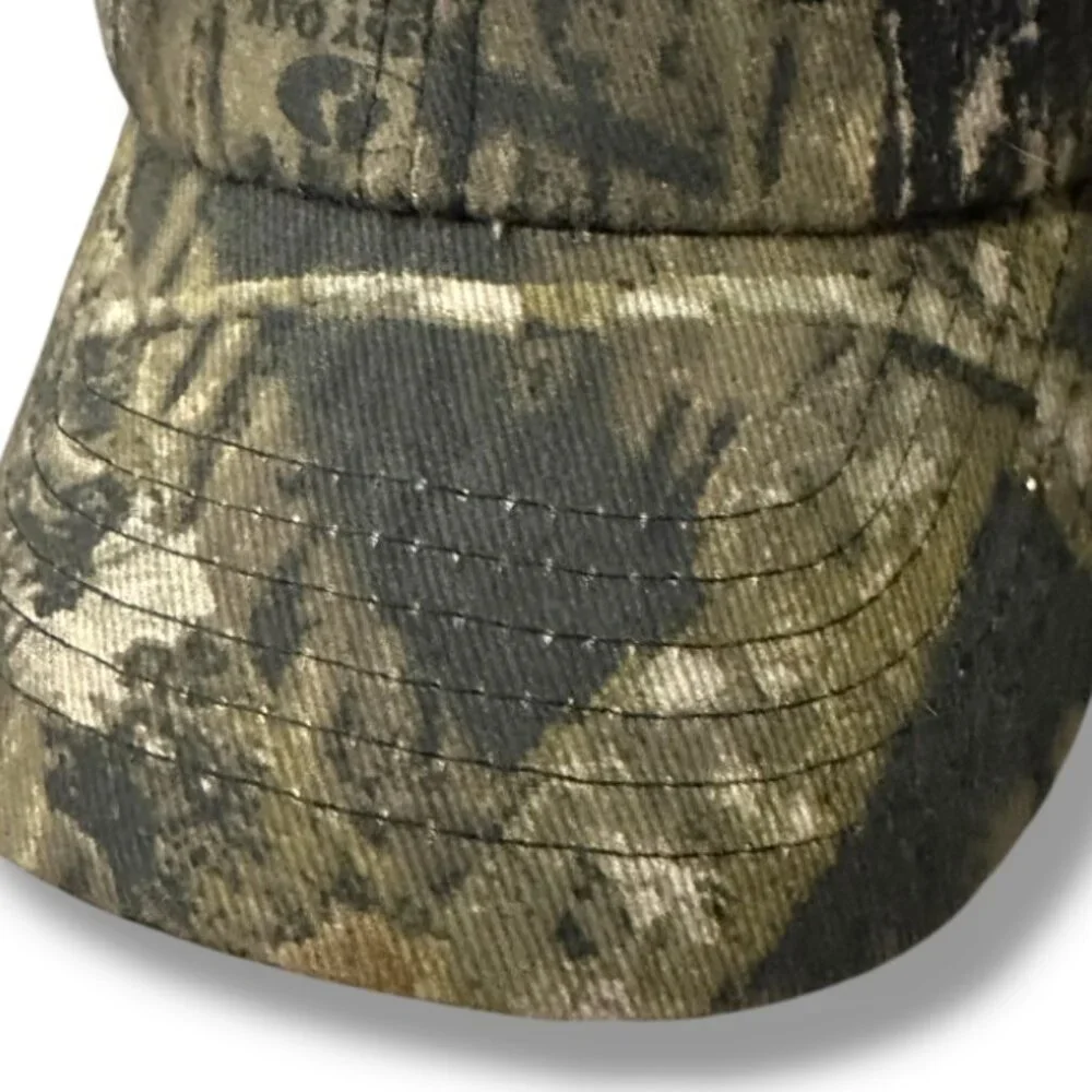 Hertz Equipment Rental Camo Hat Snapback Cap 100% Cotton OSFA Outdoor Retro Y2K